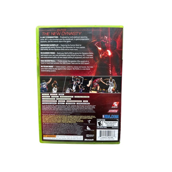 NBA 2K13 Basketball Xbox 360 Video Game - Picture 3 of 3
